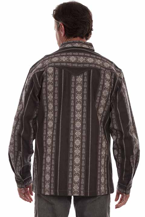 SCULLY: Men's Jacquard Shacket
