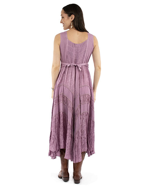 SCULLY: Women's Lace-Up Front Perfect Flowy Sun Dress (SO MANY COLORS)