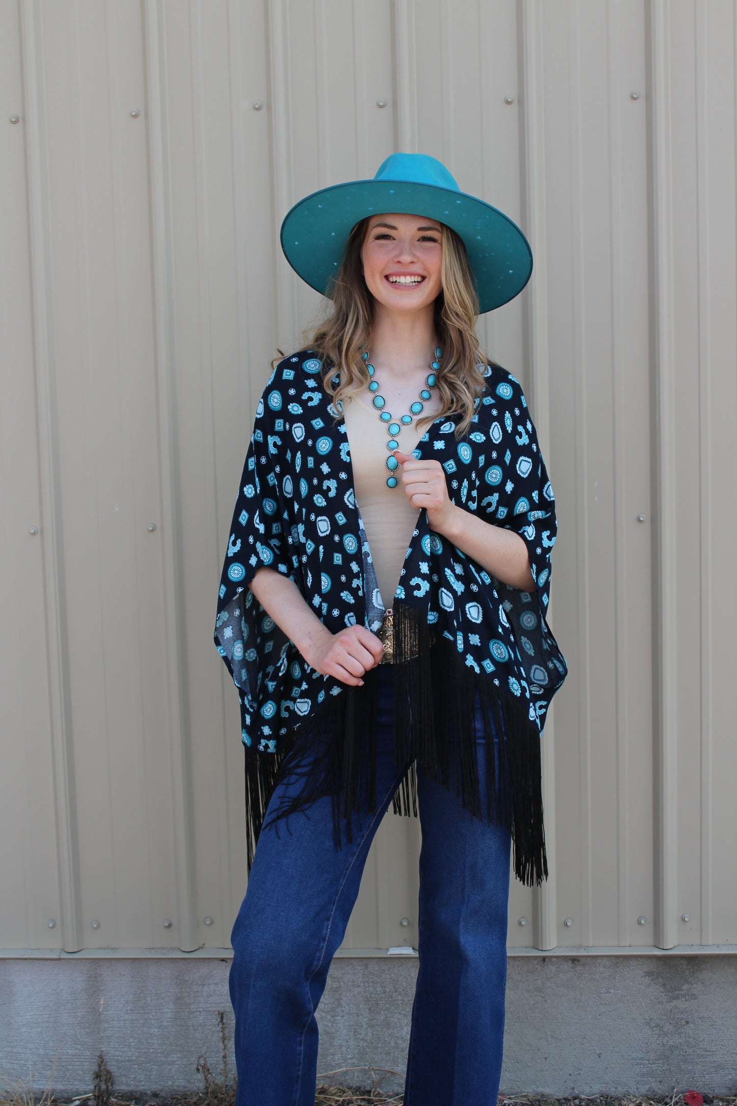 Roper Womens Jewelry Print Black 100% Rayon Cardigan Sweater