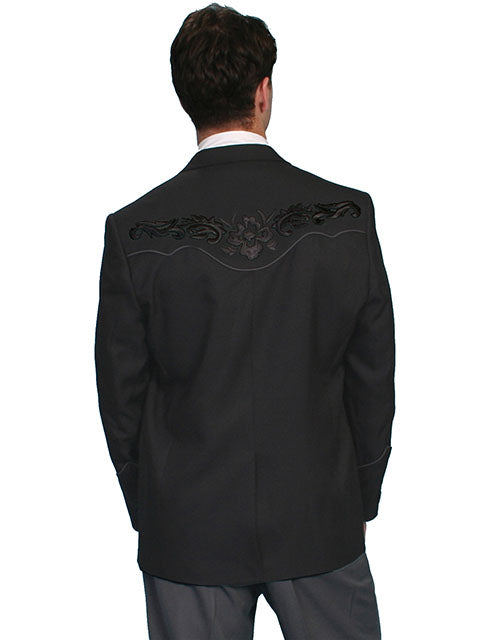 SCULLY- Men's Blazer With Rose Embroidery (SO MANY COLORS)