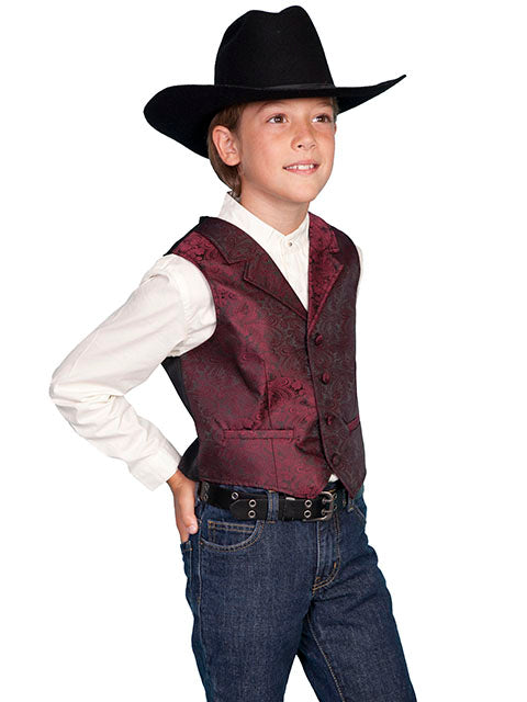 SCULLY Kids- Paisley Dress Vest