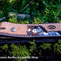 Load image into Gallery viewer, Handmade Belts by Atomic Buckaroo (Option for Customization)