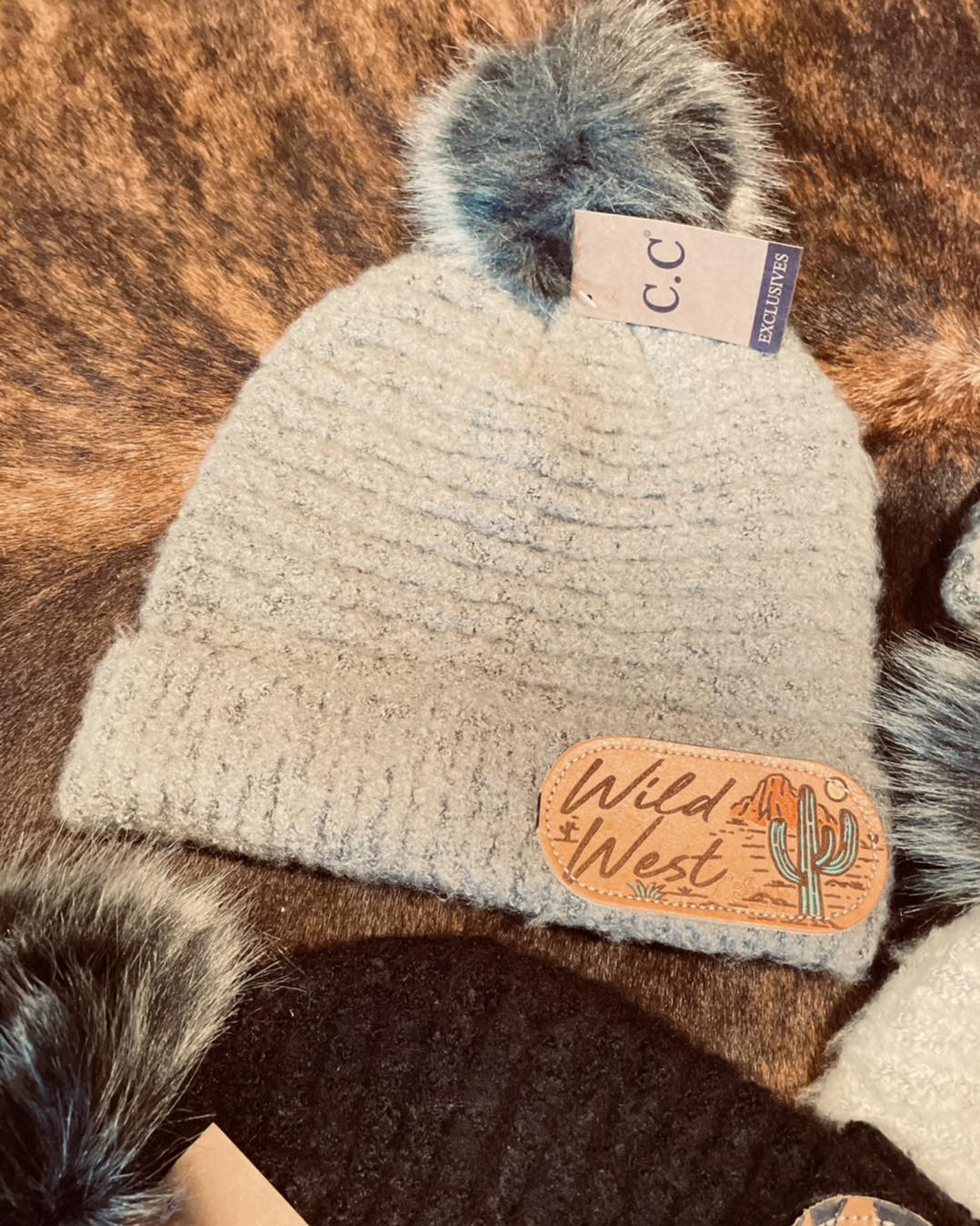McIntire Saddlery C.C. Pom-Pom Beanies