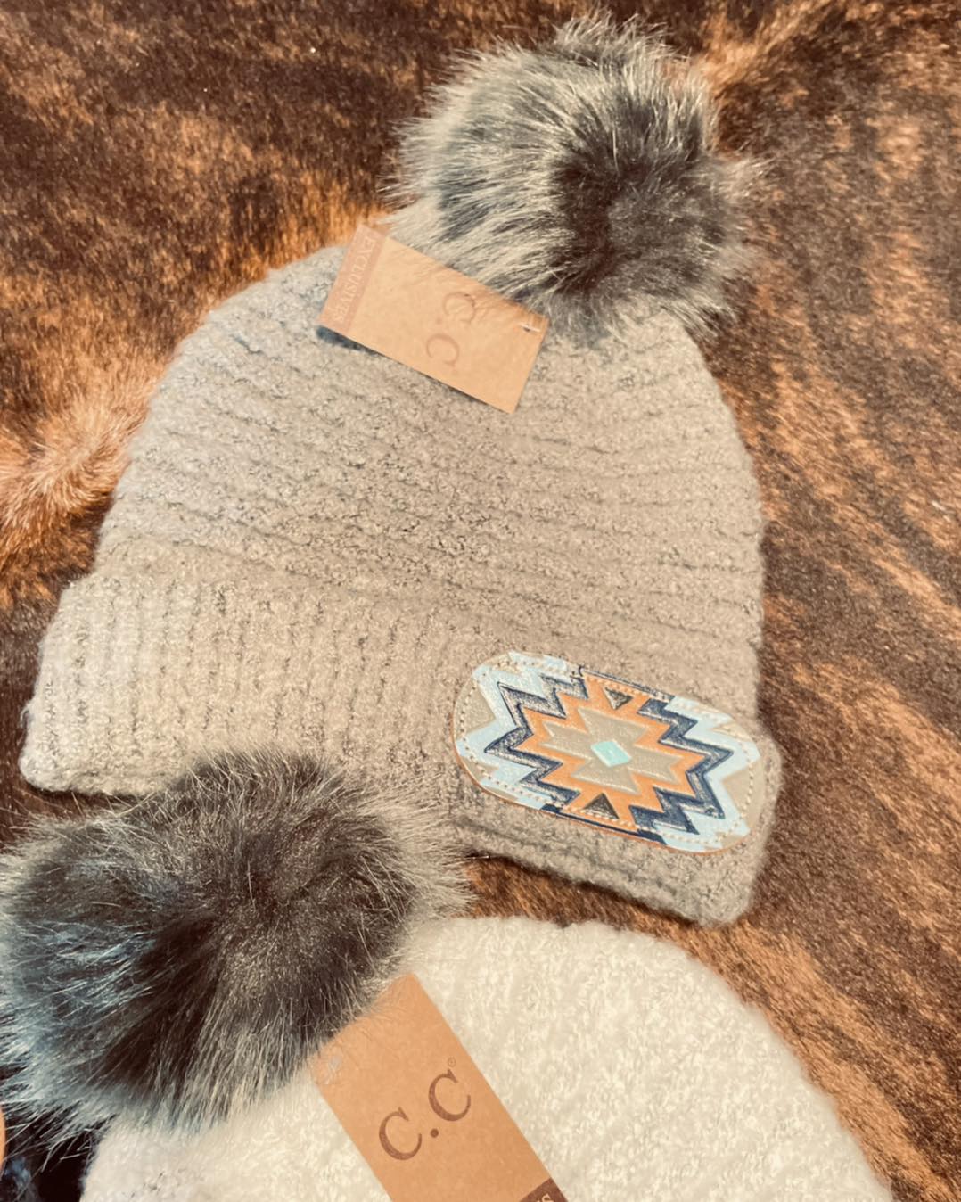McIntire Saddlery C.C. Pom-Pom Beanies