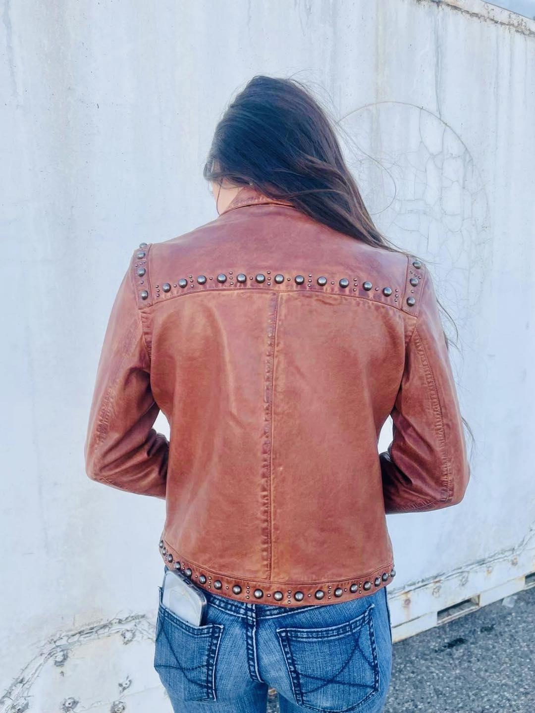 Scully "Leather Stud" Womens Jacket