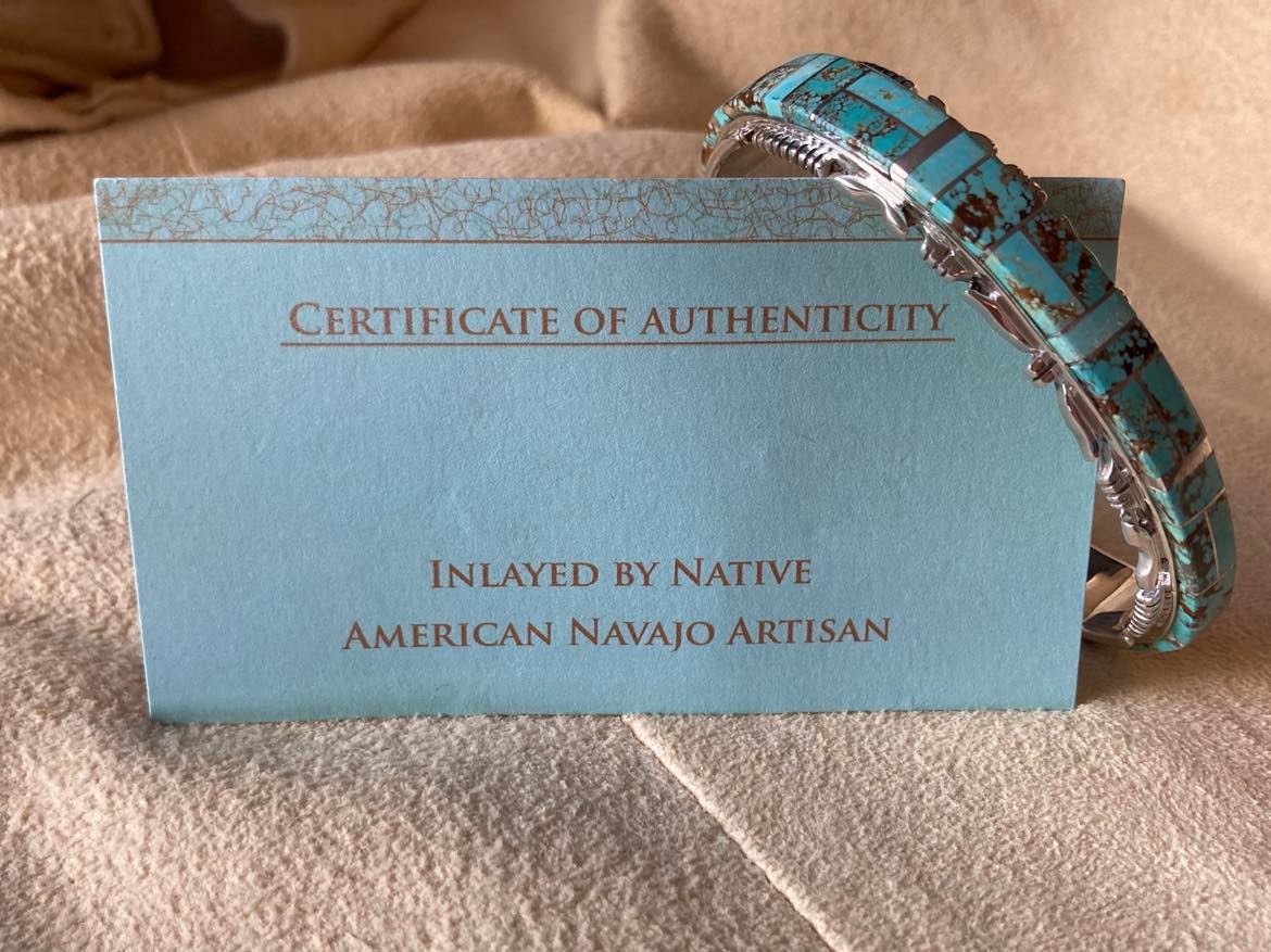 Spider Turquoise Cuff
