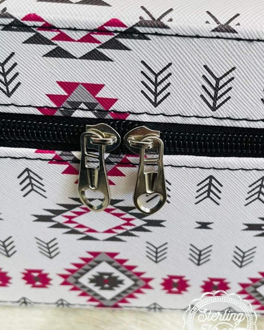 White Aztec Caddy Set