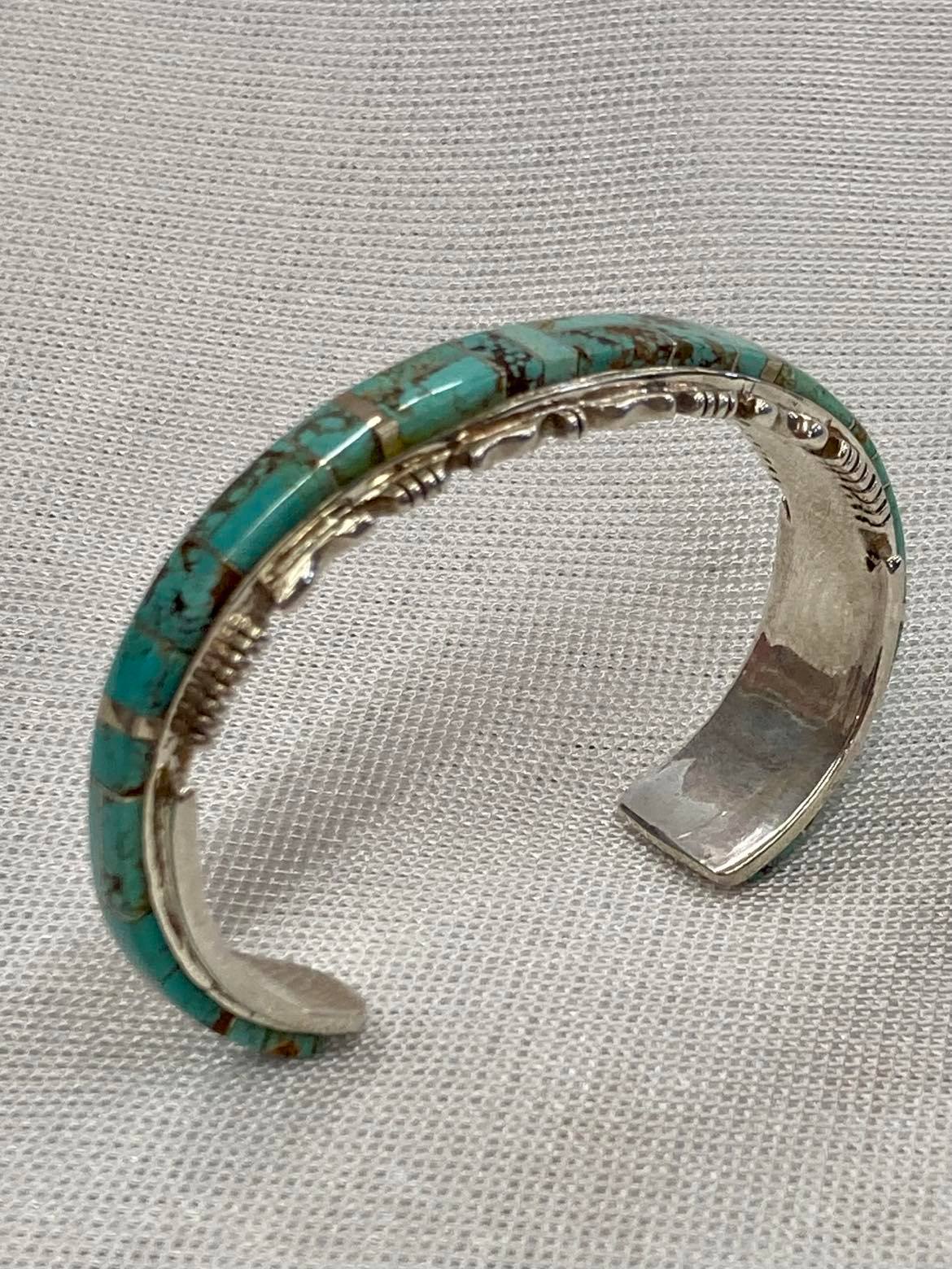 Spider Turquoise Cuff