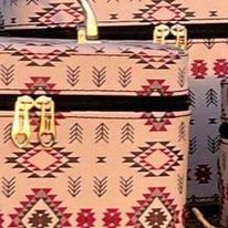 White Aztec Caddy Set