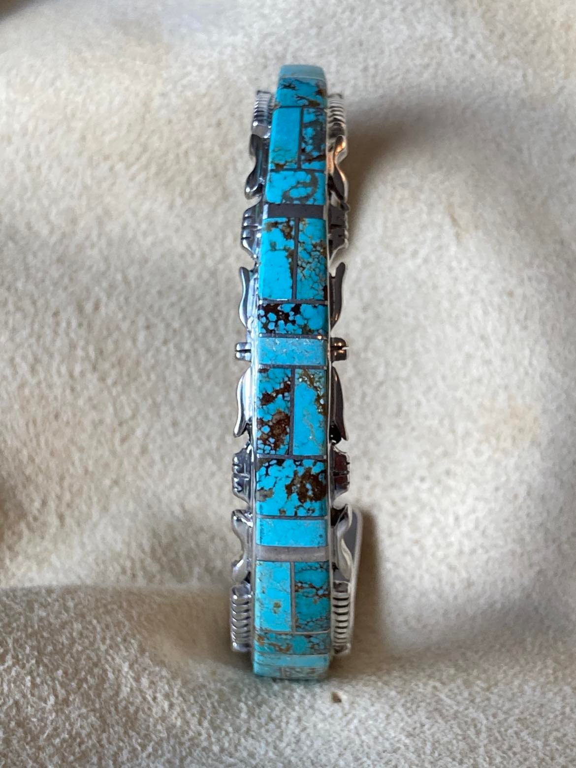 Spider Turquoise Cuff