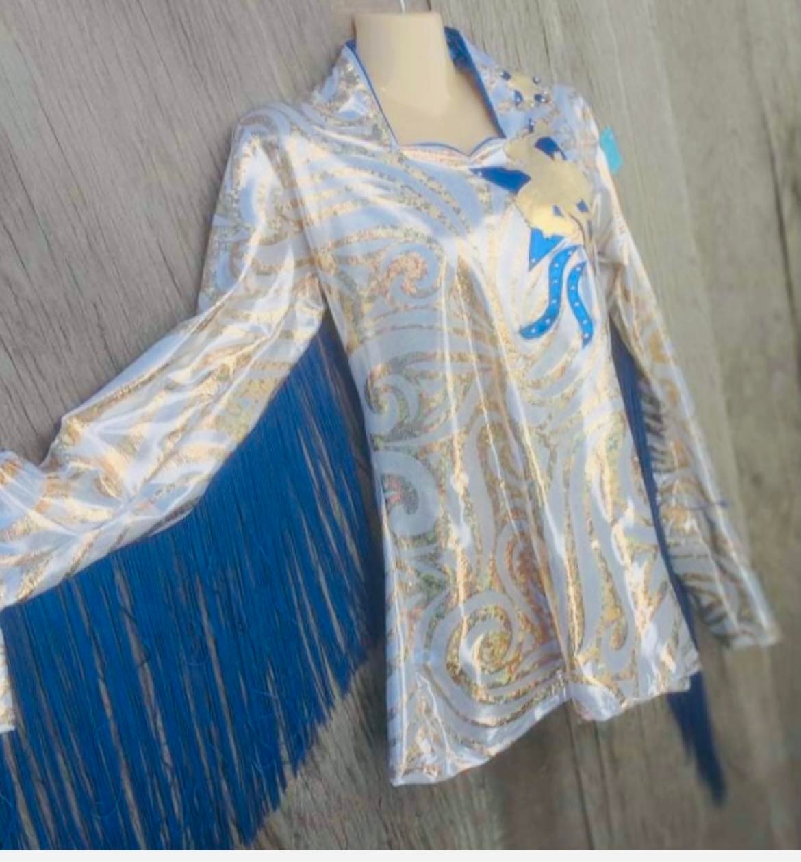 Horse Feathurs: Custom Rhinstone Bucking Horse Shirt