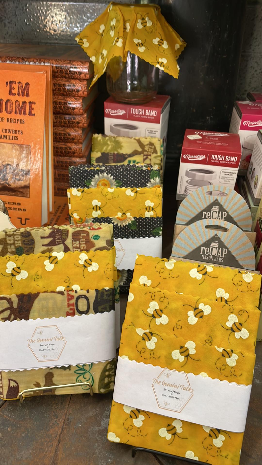 Bees Wax Reusable Food Wraps