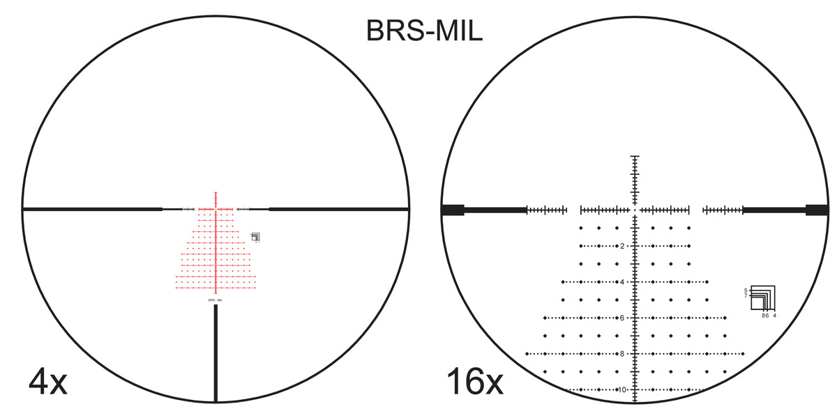 Shepard BRS 4-6x44 MIL Scope