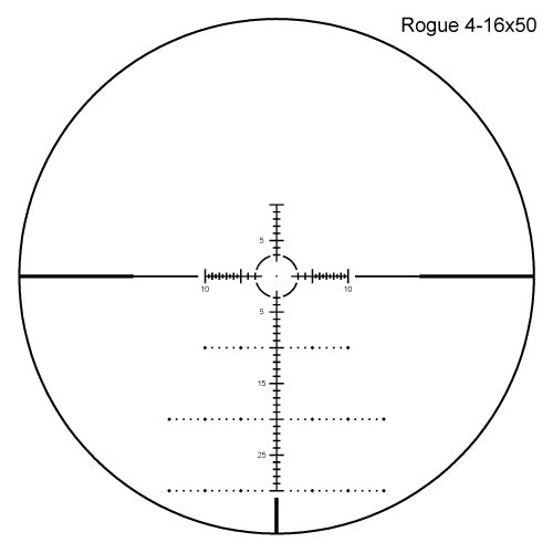 Shepherd Rogue Scope 4-16x50 With Rings