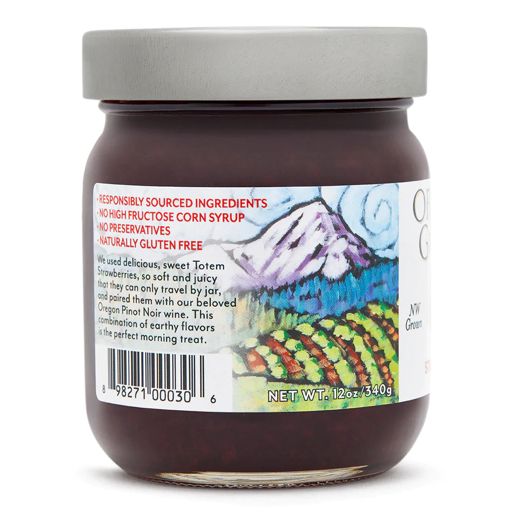 Strawberry Pinot Noir Jam