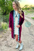 Sterling Kreek Wine and Dine Velvet Duster