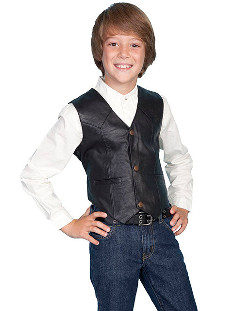 SCULLY Kids- Lambskin Vest
