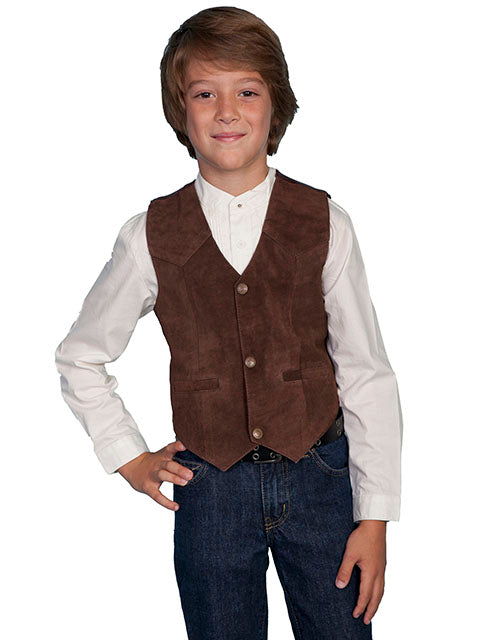 SCULLY Kids- Suede Vest