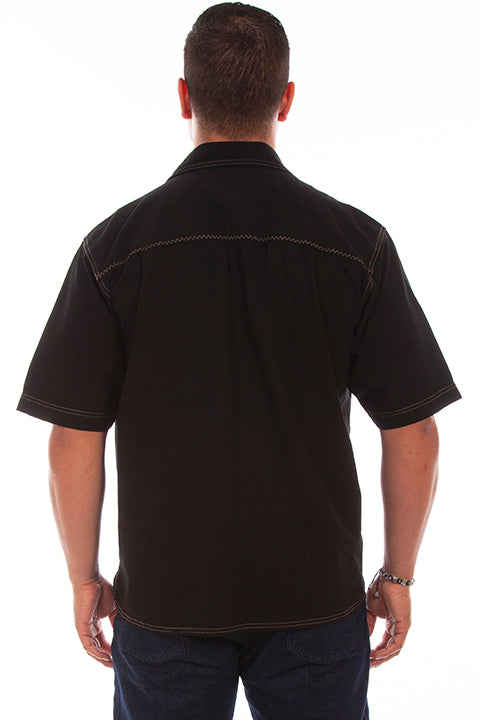 SCULLY: Men's Casual Short Sleeve Traveling Button Down (SO MANY COLORS!)