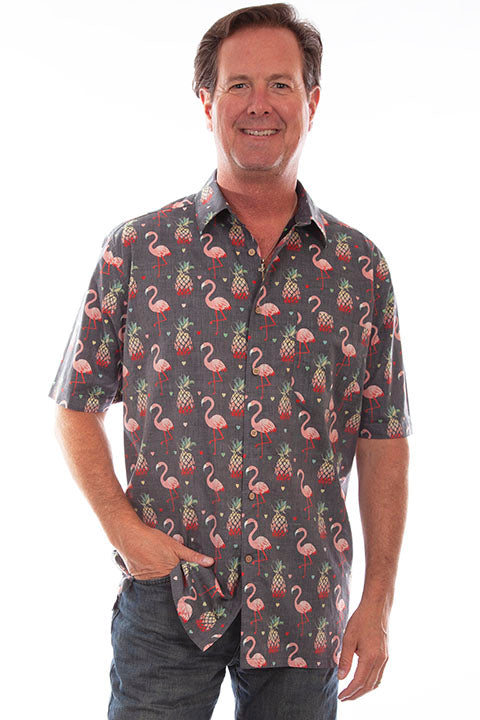 SCULLY: Men's Hawaiian Shirts (VARIETY)