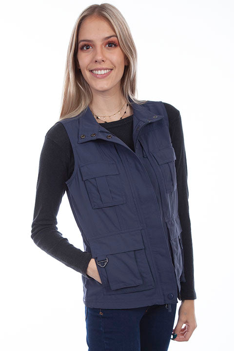 SCULLY: Women's Nylon Multi-Pocket Vest