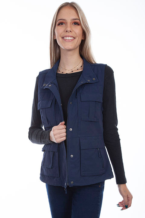 SCULLY: Women's Nylon Multi-Pocket Vest