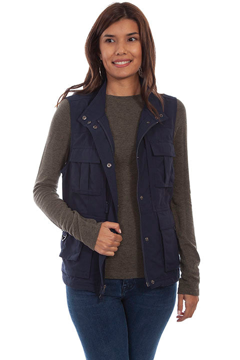 SCULLY: Women's Nylon Multi-Pocket Vest