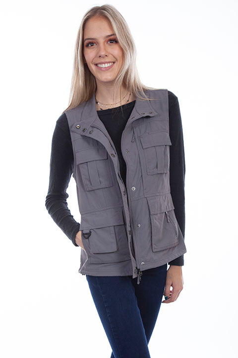 SCULLY: Women's Nylon Multi-Pocket Vest