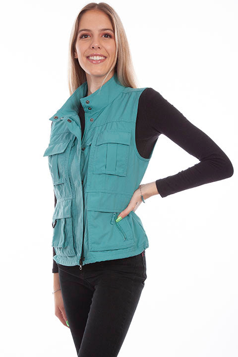 SCULLY: Women's Nylon Multi-Pocket Vest