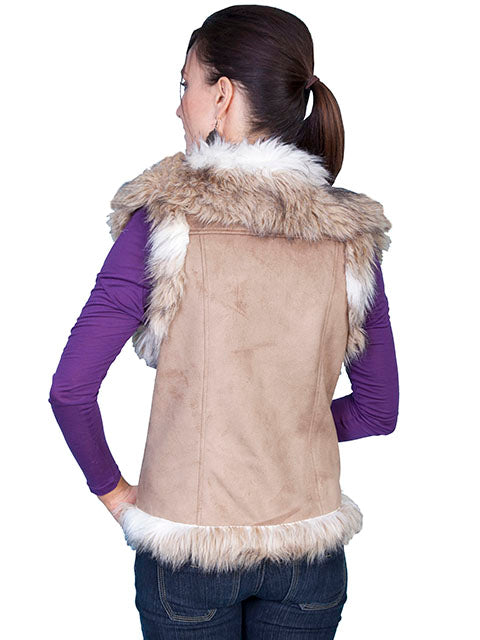 SCULLY: Women's Faux Fur Vest