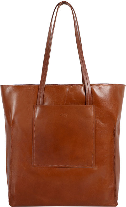 SCULLY: Large Soft Leather Tote