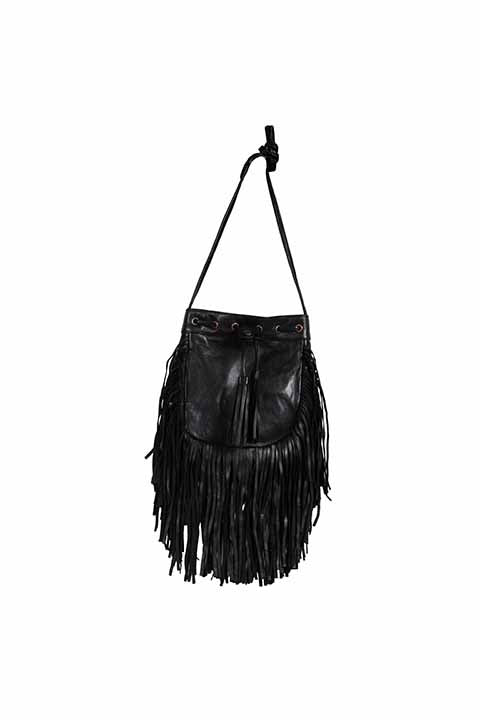 SCULLY: Crossbody Extra Long Fridge Purse with Tassel