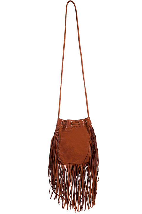 SCULLY: Crossbody Extra Long Fridge Purse with Tassel