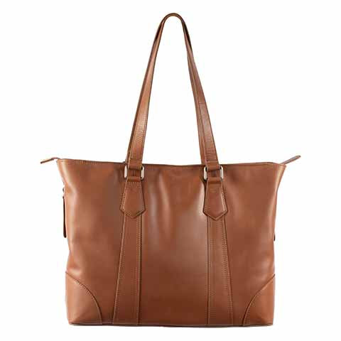 SCULLY: Concealed Carry Soft Leather Tote Bag