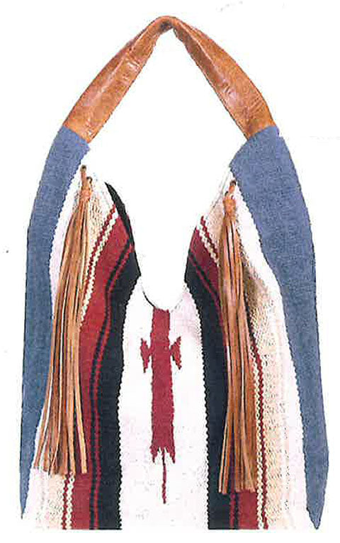 SCULLY: Zapotec Hobo style Wool Bag