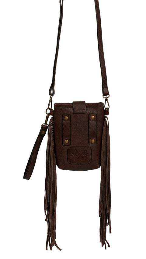 SCULLY: Belt Loop Convertible Saddle Blanket Cross Body Purse