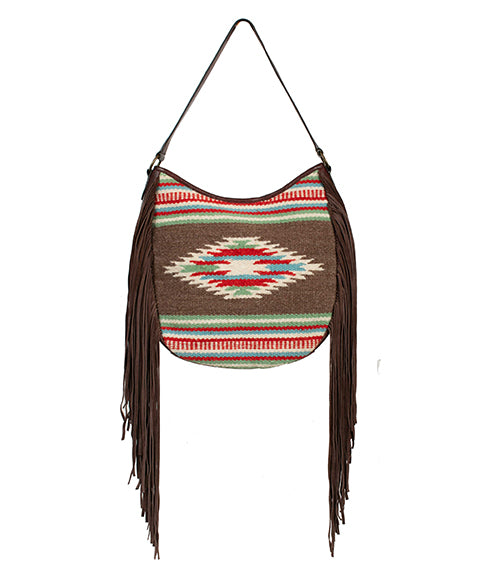 SCULLY: Aztec Saddle Cantina Purse