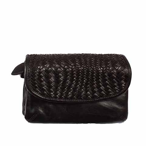 SCULLY: Woven Mini Cross Body Purse