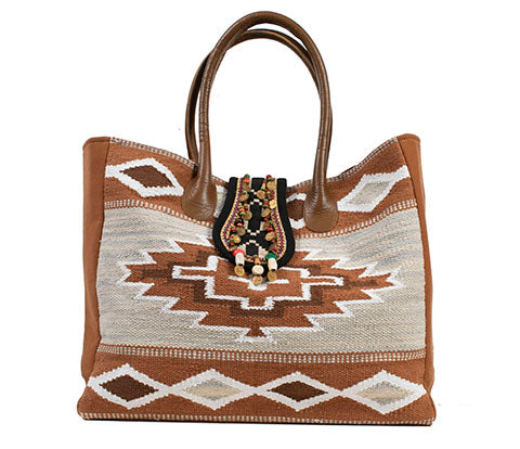 SCULLY: Aztec Handbag