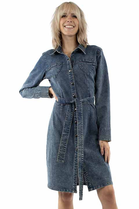 SCULLY: Women's Canadian Tuxedo Dress