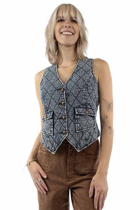 SCULLY: Ladies Quilted Vest