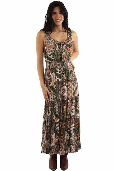 SCULLY: Women's Paisley Maxi Sun Dress