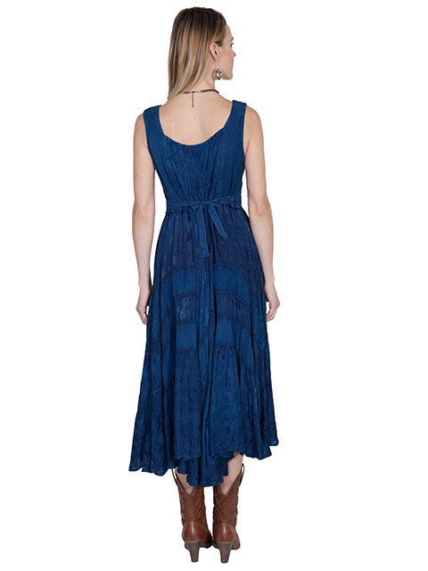 SCULLY: Women's Lace-Up Front Perfect Flowy Sun Dress (SO MANY COLORS)