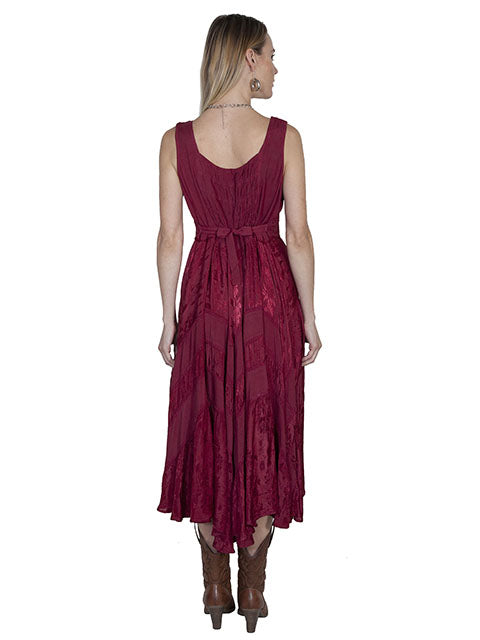 SCULLY: Women's Lace-Up Front Perfect Flowy Sun Dress (SO MANY COLORS)