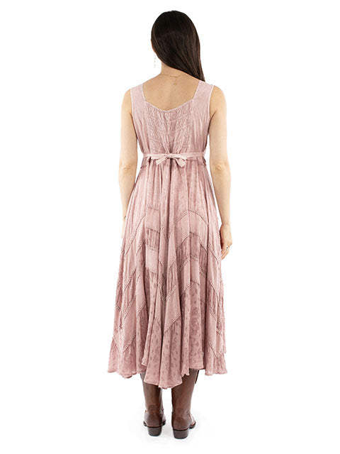SCULLY: Women's Lace-Up Front Perfect Flowy Sun Dress (SO MANY COLORS)