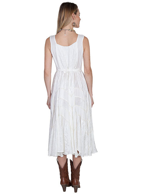 SCULLY: Women's Lace-Up Front Perfect Flowy Sun Dress (SO MANY COLORS)