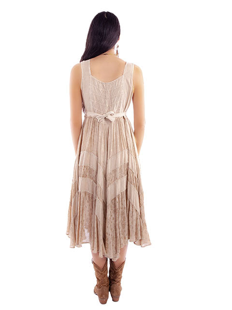 SCULLY: Women's Lace-Up Front Perfect Flowy Sun Dress (SO MANY COLORS)