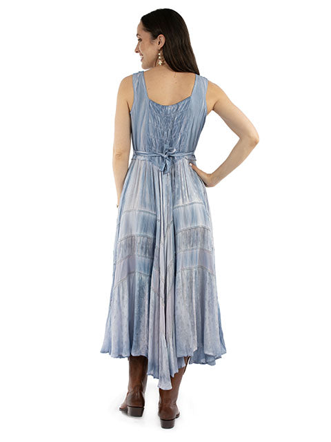 SCULLY: Women's Lace-Up Front Perfect Flowy Sun Dress (SO MANY COLORS)
