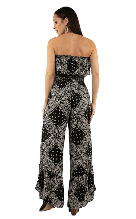 Scully: Women's Bandana Jumpsuit