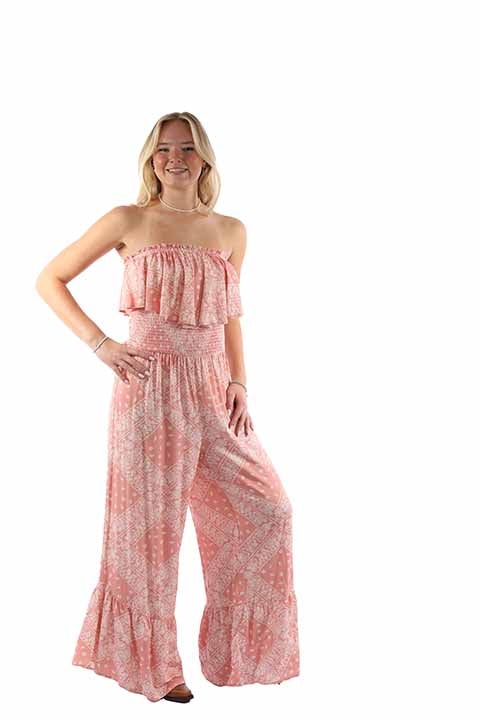Scully: Women's Bandana Jumpsuit